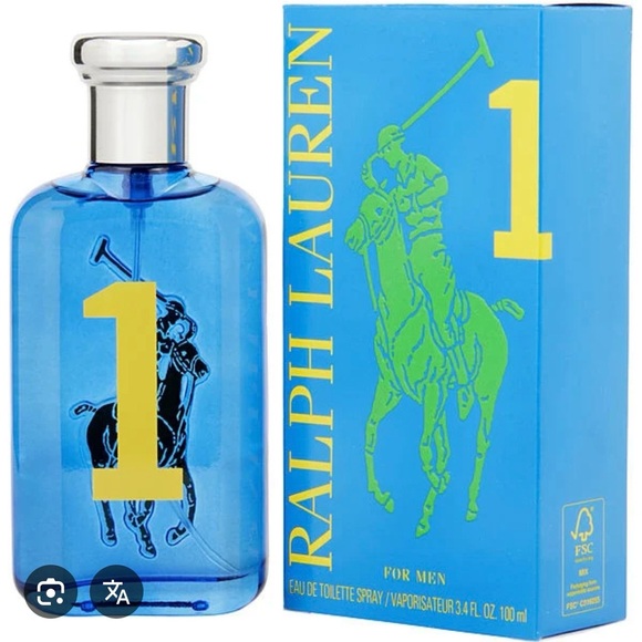 Ralph Lauren Blue and Yellow Eau de Toilette - Picture 1 of 5
